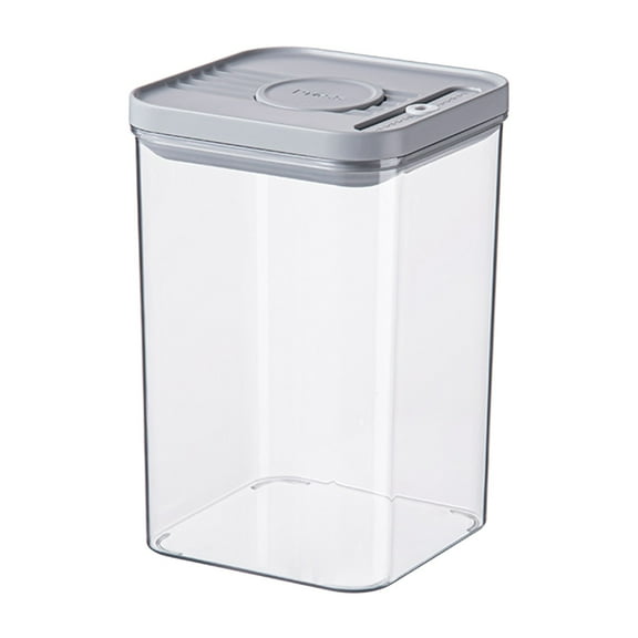 Airtight Food Storage Container - Food Storage Canister, Leakproof Stackable Containers - Kitchen Pantry Organization Containers with Lids 600ml