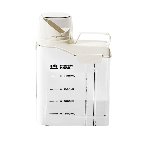 Airtight Food Storage Container with Freshness Lock Lid Large Capacity Cereal Dispenser for Dry Food Rice Grains Flour Kibble Pet Food Pantry Organization