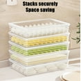 thumbnail image 1 of Airtight Food Storage Container with Lid Clear Plastic Kitchen Pantry Organizer for Cereals Flour Dry Goods, Stackable Space Saving Design for Efficient Cabinet Organization,Vsgery, 1 of 6