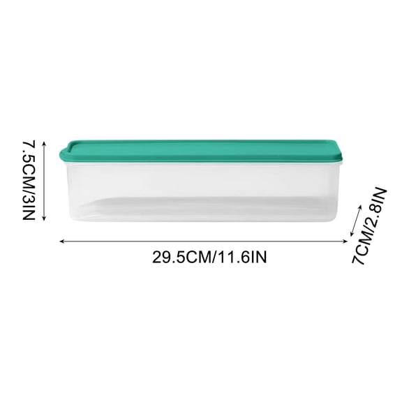 Airtight Food Storage Container - Multi-Functional Sealed Box with Lid for Refrigerator Preservation Cake Storage