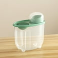 thumbnail image 1 of Airtight Food Storage Container for Rice, Flour & Dry Goods | 7.87" x 7.48" x 4.33" Plastic Kitchen Canister with Lid | Stackable Pantry Organization, 1-Pack, 1 of 6