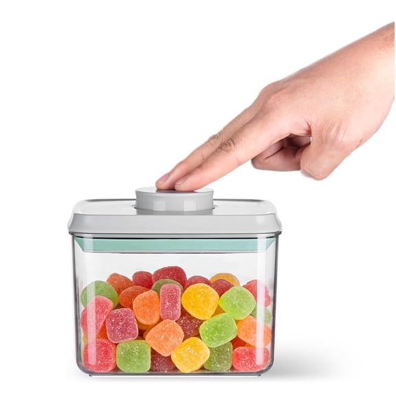 Airtight Food Storage Container with One-Touch Lid, 12-Piece Set Stackable Durable BPA-Free for Baking Supplies, Pasta & Bulk Organization