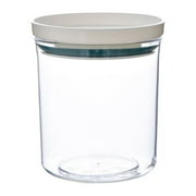 Airtight Food Storage Containers, BPA-Free Plastic Kitchen Canisters with Lids, Clear Pantry Organization Containers for Dry Goods, Snacks, Flour350ML