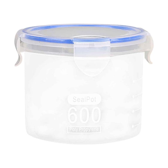Airtight Food Storage Containers, Clear Plastic Canisters for Pantry Organization, Keep Dry Goods Fresh for Cereal Pasta and Snacks, Stackable Kitchen and Refrigerator Storage Solution