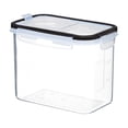 thumbnail image 1 of Airtight Food Storage Containers - Leak-Proof Dry Food Canisters with Clear View, Wide Mouth, and Stackable Design for Kitchen Pantry Organization and Freshness Preservation, 1 of 5