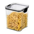 thumbnail image 1 of Airtight Food Storage Containers with Lids, Transplastic Dry Food Pantry Organizers for Grains Pasta Snacks, Stackable Kitchen Canisters in Multiple Sizes, 1 of 5