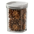 thumbnail image 1 of Airtight Food Storage Containers, Plastic Kitchen Canisters for Grains Coffee and Spices, Mechanical Seal Preserves Freshness, Easy Pour Design, BPA-Free and Dishwasher Safe, 1 of 8