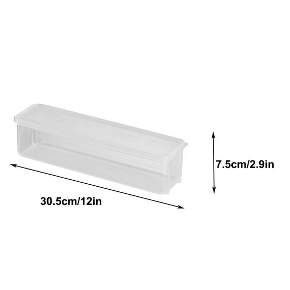 Airtight Food Storage Containers Plastic Rectangular Kitchen ...