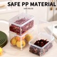 thumbnail image 1 of Airtight Food Storage Containers - Kitchen Pantry Organization with Locking Lids for Flour, Rice, Cereal & Snacks | Food Grade Plastic | Clear Stackable Design, 1 of 9