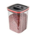 thumbnail image 1 of Airtight Food Storage Containers Set - Plastic Kitchen Pantry Canisters for Cereal, Flour & Sugar, 1300ml Organization Jars with Secure Lids, 1 of 3