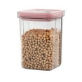 thumbnail image 1 of Airtight Food Storage Containers Set - Plastic Kitchen Pantry Canisters for Cereal, Flour & Sugar, 1300ml Organization Jars with Secure Lids, 1 of 3