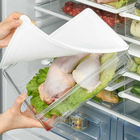 Airtight Food Storage Containers Set | Plastic Pantry Canisters, Stackable, White, 21x30.5x7.5cm | Leakproof Lid, Freshness Lock, Organize Cereal Flour Sugar Dry Goods, Easy Open, Clear Design