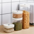 thumbnail image 1 of Airtight Food Storage Containers Set with Lid, Stackable Plastic Canister Jar, Food Grade Food Storage Box for Kitchen Pantry Counter(A), 1 of 6