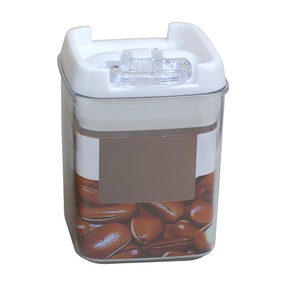 Airtight Food Storage Containers, Stackable For Kitchen Pantry, Durable PVC Material, Keeps Food Fresh, Clear