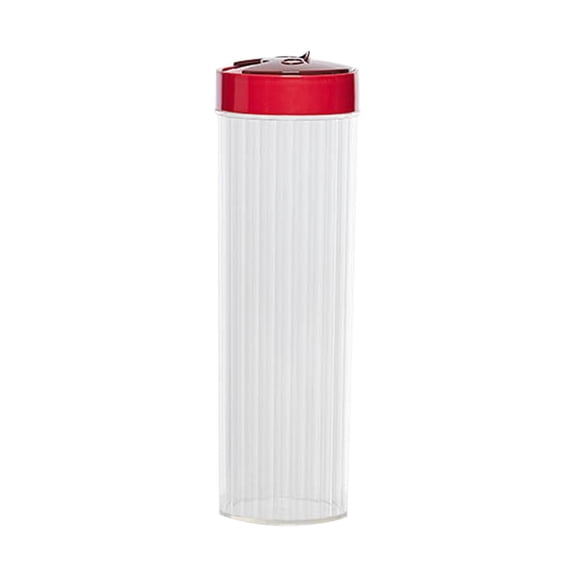 Airtight Food Storage Containers, Tall Clear Spaghetti Containers with Easy Lock Lids, Kitchen Pantry Organization, Meal Prep Glass Storage Containers