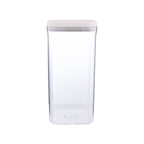 Food Storage Containers Food Airtight with Lids Top One Button Control Tight Stackable Dry Cereal Container Set for Pantry Snack Coffee Sugar Kitchen Pant Airtight with Lids Top On