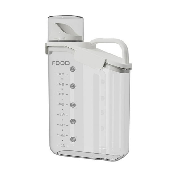 Airtight Food Storage Containers with Pouring Spout - Large Capacity for Flour, Sugar, Cereal & More