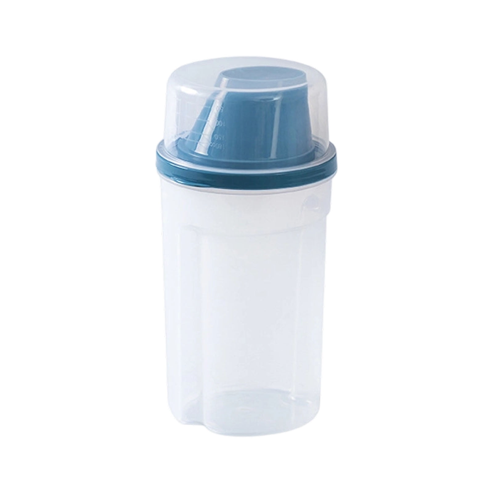 Airtight Food Storage Dispenser Container with Integrated Measuring and ...