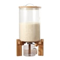 thumbnail image 1 of Airtight Kitchen Dry Food Storage Container, 7.5L Rice Storage Dispenser W/ Cup, 1 of 10