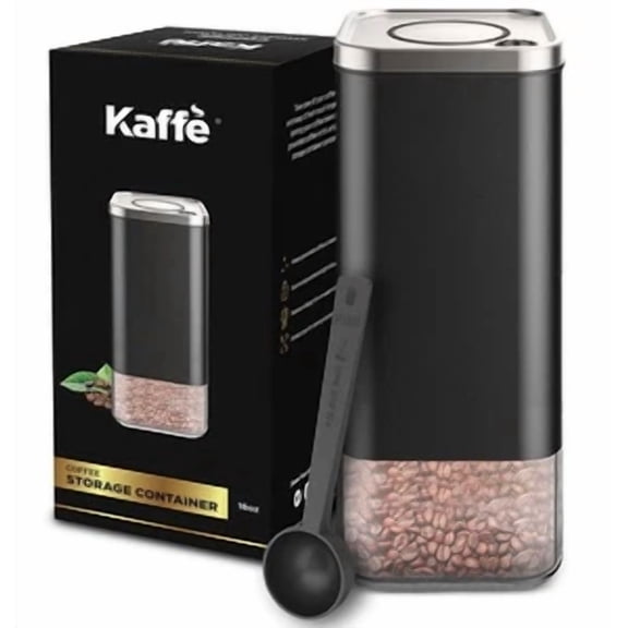 Airtight Kitchen Storage Container Coffee Canister Bpa Free Stainless Steel 16Oz