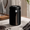 thumbnail image 1 of Airtight Light-Proof Coffee Canister with Sealed Lid Dark Food Storage Container for Coffee Tea Dry Goods Kitchen, 1 of 7