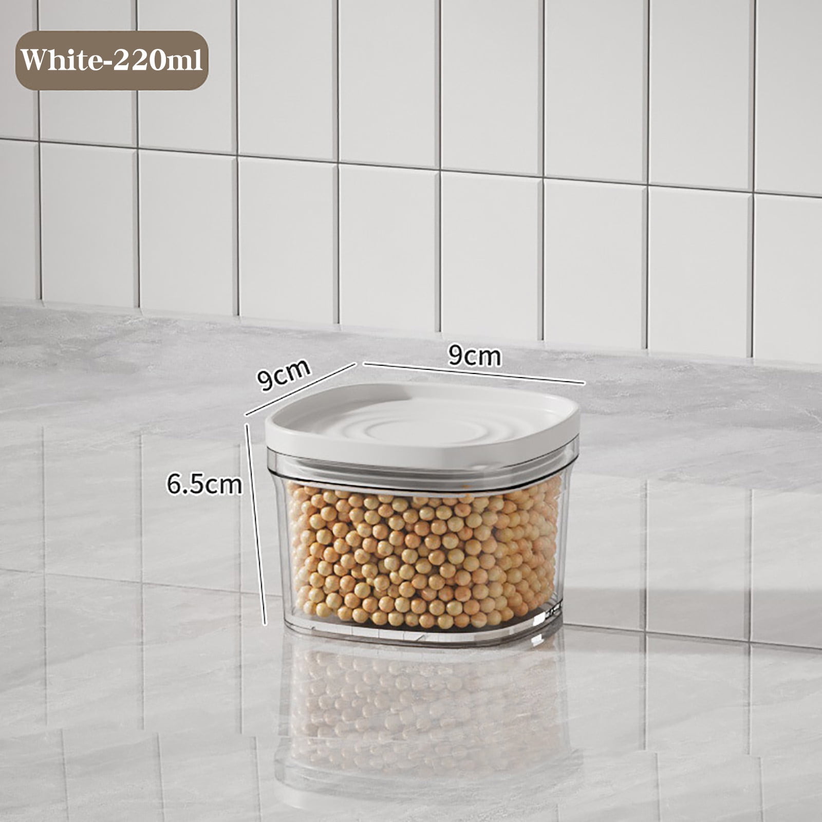 Modular Kitchen Storage Containers Airtight Modular Kitchen Storage Container with Sealed Lid for Dry Food ...