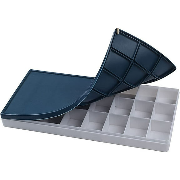 Airtight Paint Palette Box 24 Wells Airtight Stay Wet Palette for Watercolor, Gouache, Acrylic and Oil Paint, Wwatercolor Palette for Hobbyist, Artist