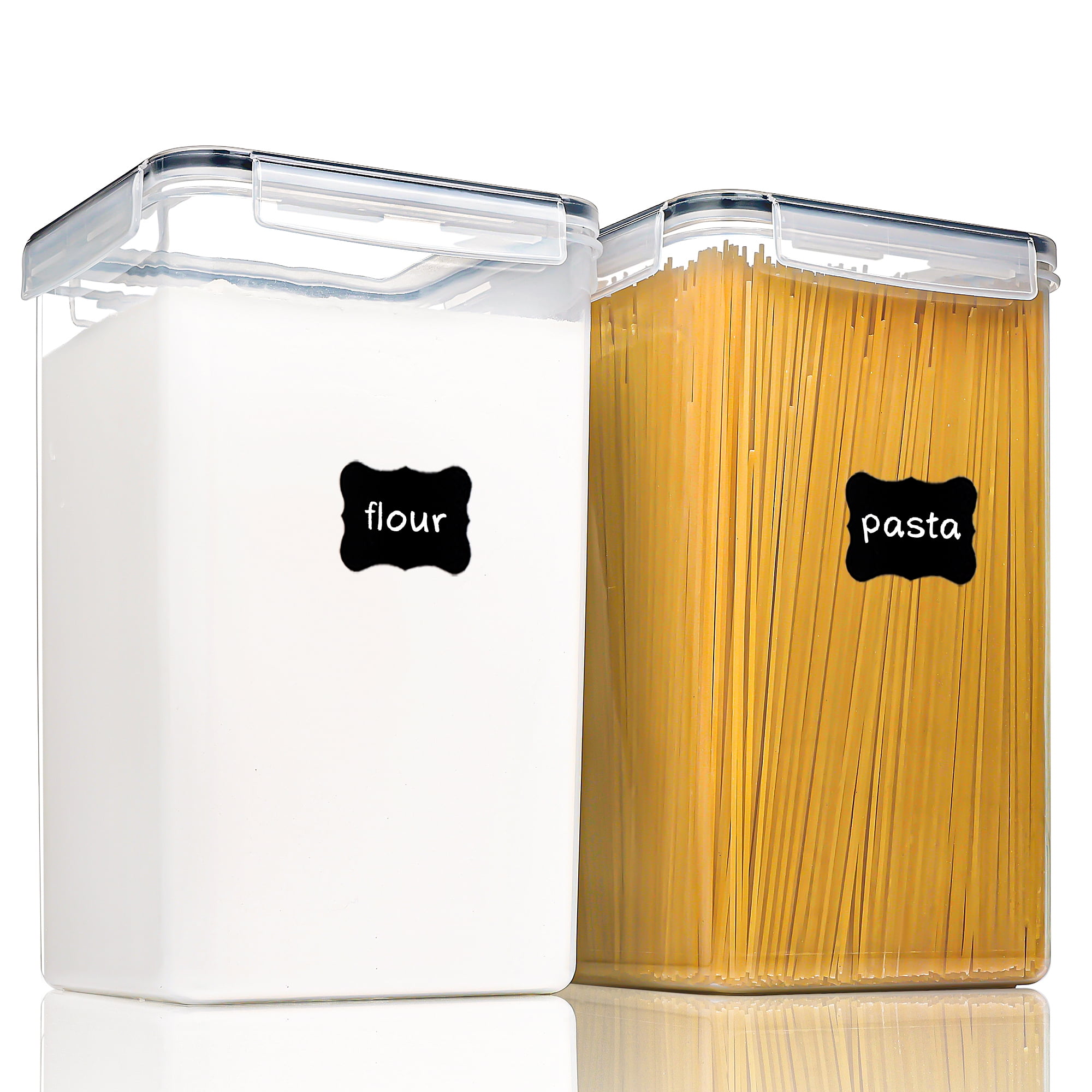 Airtight Pantry Storage Canisters for Flour, Sugar, Pantrystar 2
