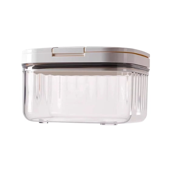 Airtight Pet Food Storage Container - Plastic Grain Bin for Dog Food and Pet Supplies - Multi-Purpose, Easy to Clean, Space-Saving Design
