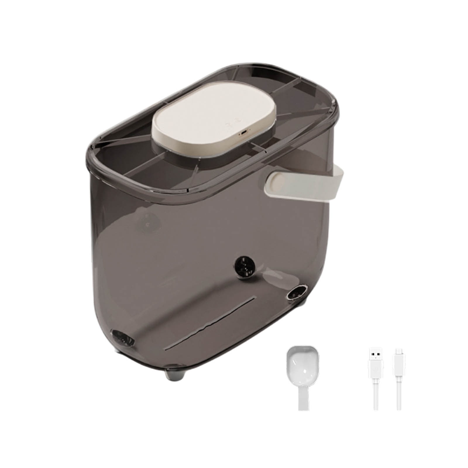 Airtight Pet Food Storage Container with Scoop - Large Capacity Vacuum ...