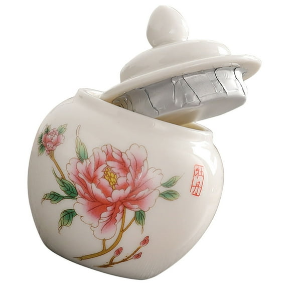 Airtight Seal Jar Cookie Jars Tea Coffee Accessories Candy Delicate Storage Canister Ceramic
