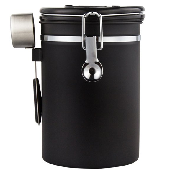 Airtight Sealed Can Coffee Canister Sugar Tea Jar Date Keeper Storage Container