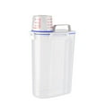 thumbnail image 1 of Airtight Storage Container 3L with Airtight Pour Spout, Plastic Cereal Dispenser for Rice Grain, Pantry Kitchen Organization, Kitchen Organizer, 1 Grain Container Dispenser, 1 of 9