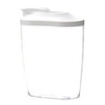 thumbnail image 1 of Airtight Storage Container with Lids and Pour Spout for Kitchen and Pantry Organization, Stackable Clear Canister for Pasta Cereal Rice Flour Sugar Dry Goods, 1 of 5