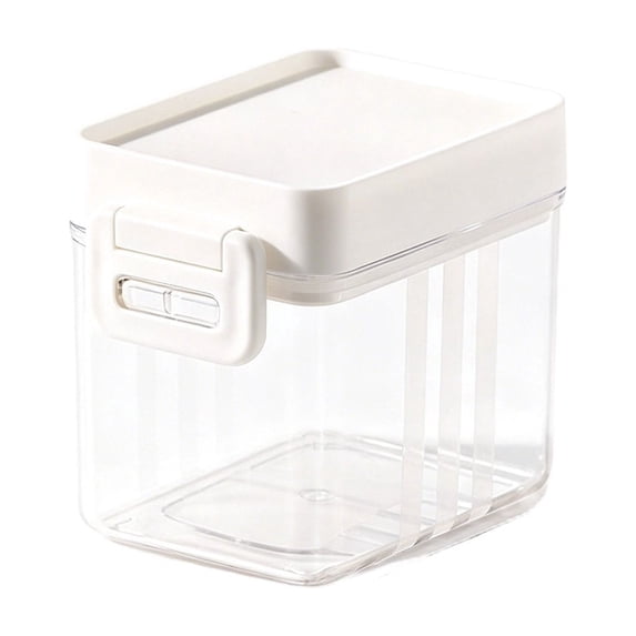 Airtight Storage Containers with Lids, Bpa Free Plastic Food Storage Jars for Kitchen, Stackable Reusable Containers for Fridge And Freezer, A Food Sealable Container