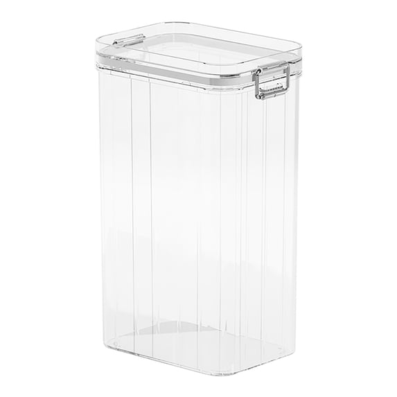 Airtight Storage Jar with Lid, Large Kitchen Food Storage Containers Box, Suitable for storage Tea leaves, Coffee Beans, dried fruits, cereals, etc (Bpa-Free)
