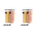 thumbnail image 1 of Airtight Tall Food Storage Container Set, 4Pcs 2.8L Spaghetti Containers for Pantry Organization and, 1 of 7