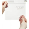thumbnail image 1 of Airtight Zip-Zag Bags, Resealable and Reusable, Ensuring Odorless Storage, Puncture-Resistant, Washable, Safe for Food, Static-Free Treatment, Ideal for Storing Dry Herbs and Spices - Pack of 25 Bags., 1 of 13