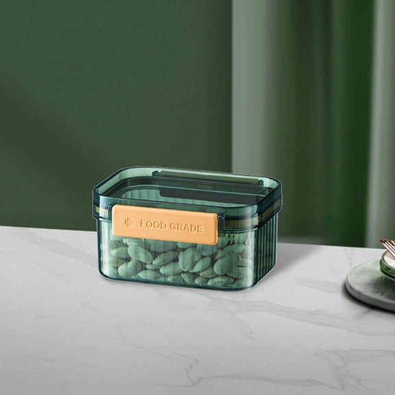 Airtight food storage containers, kitchen pantry organizers, ABS plastic, stackable modular jars for flour, grains, snacks, and tea