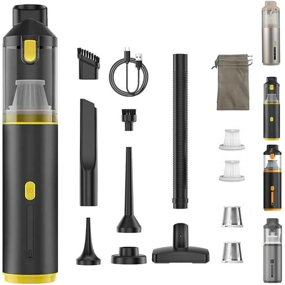 Airtrek Pro – Compact Vacuum & Blower with Enhanced Dual Power, High-Speed Brushless Motor for Long-Lasting, Reliable Power for Pet Hair, Debris, Even Steel Beads, Cordless and Ultra Portable