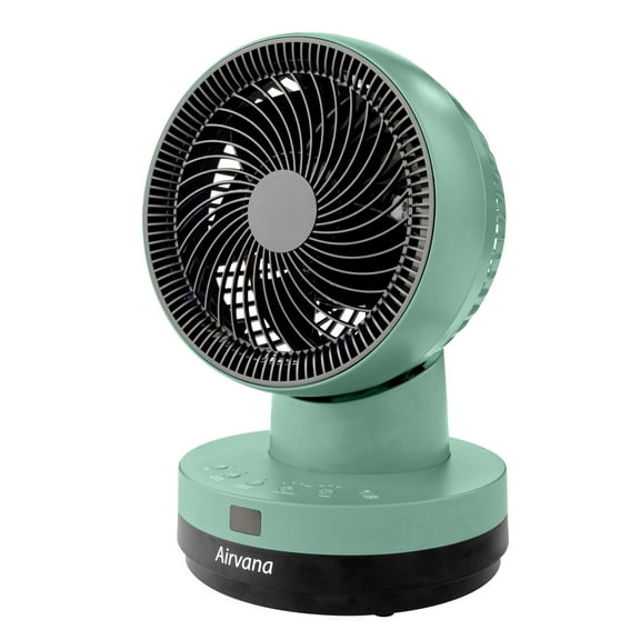 Airvana AV1200FAN Orbital Oscillating Portable Fan W/ Remote, Aqua