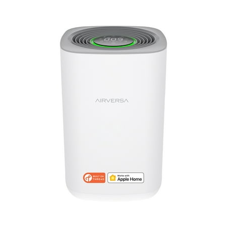 product image of Airversa HomeKit Smart Air Purifier with Thread, Requires THREAD Enabled Apple Home Hub with 3-Stage H13 True HEPA Filter 1000 sq.ft Purelle (AP2)