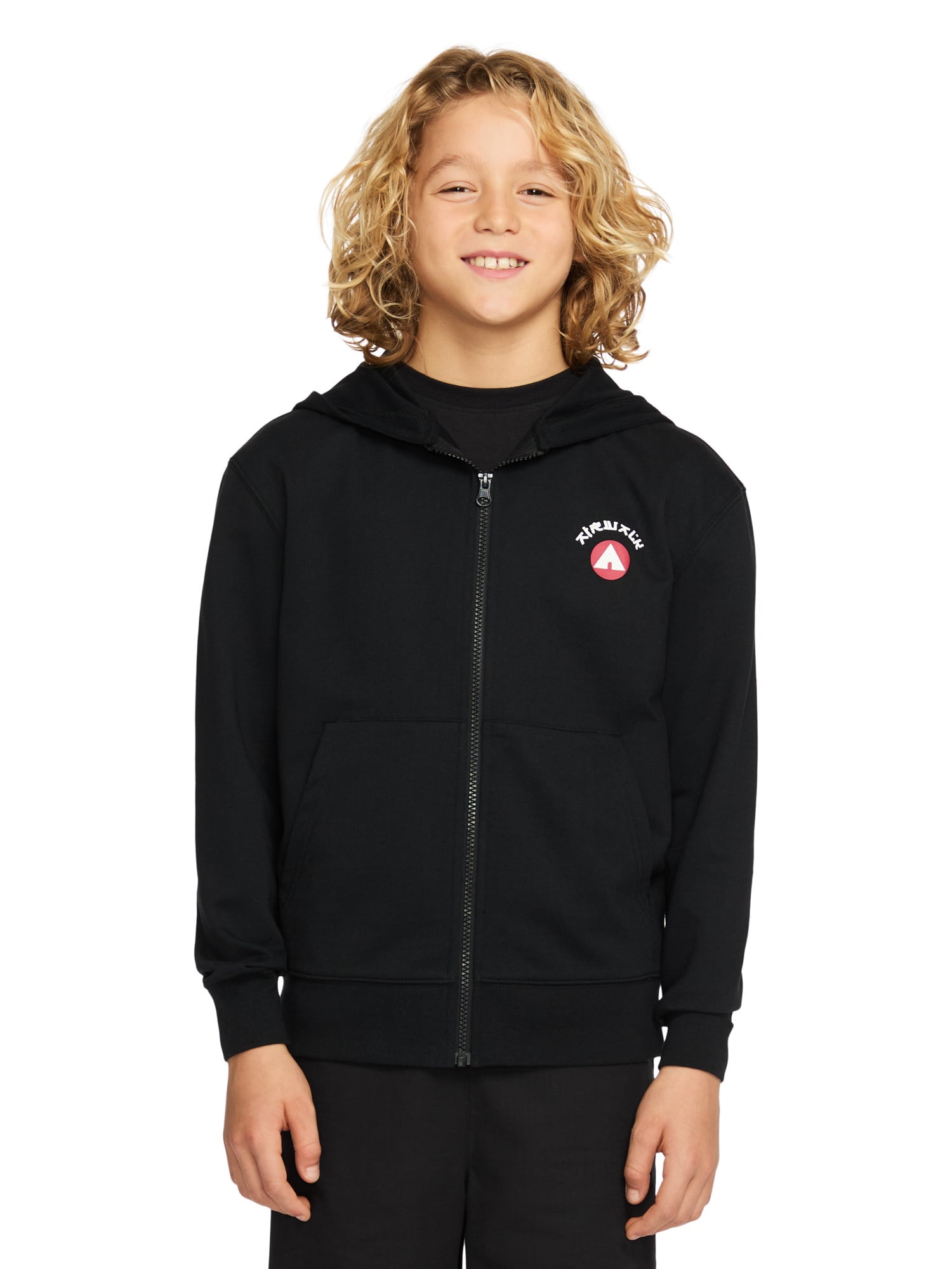 Airwalk Big Boys French Terry Hooded Sweatshirt, Sizes 8-20
