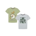 thumbnail image 1 of Airwalk Big Boys Graphic Short Sleeve T-Shirt, 2-Pack, Sizes 8-20, 1 of 9