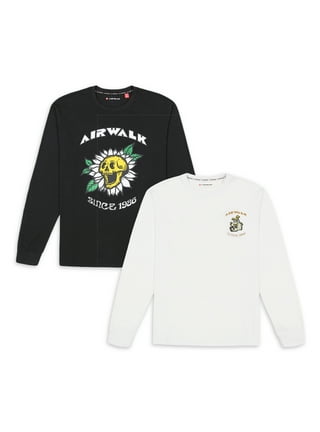 Long sleeve white top t shirt walmart