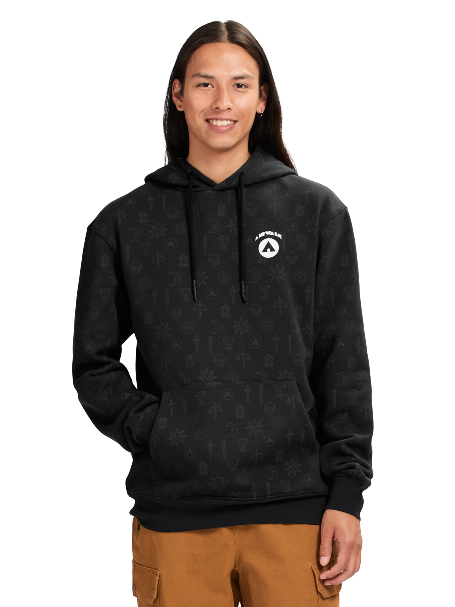 Airwalk Men's & Big Men's Fleece Pullover Hoodie, Sizes XS-3XL