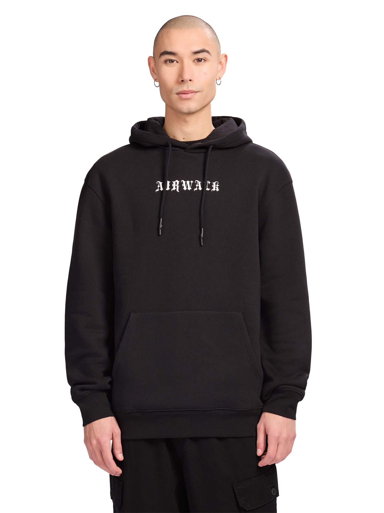 Supreme Men's Wild Embroidered Hooded Sweatshirt Black, from