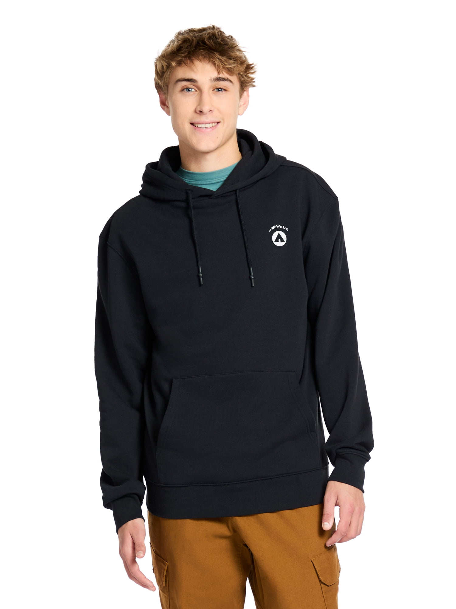 Airwalk Men's & Big Men's Fleece Pullover Hoodie, Sizes XS
