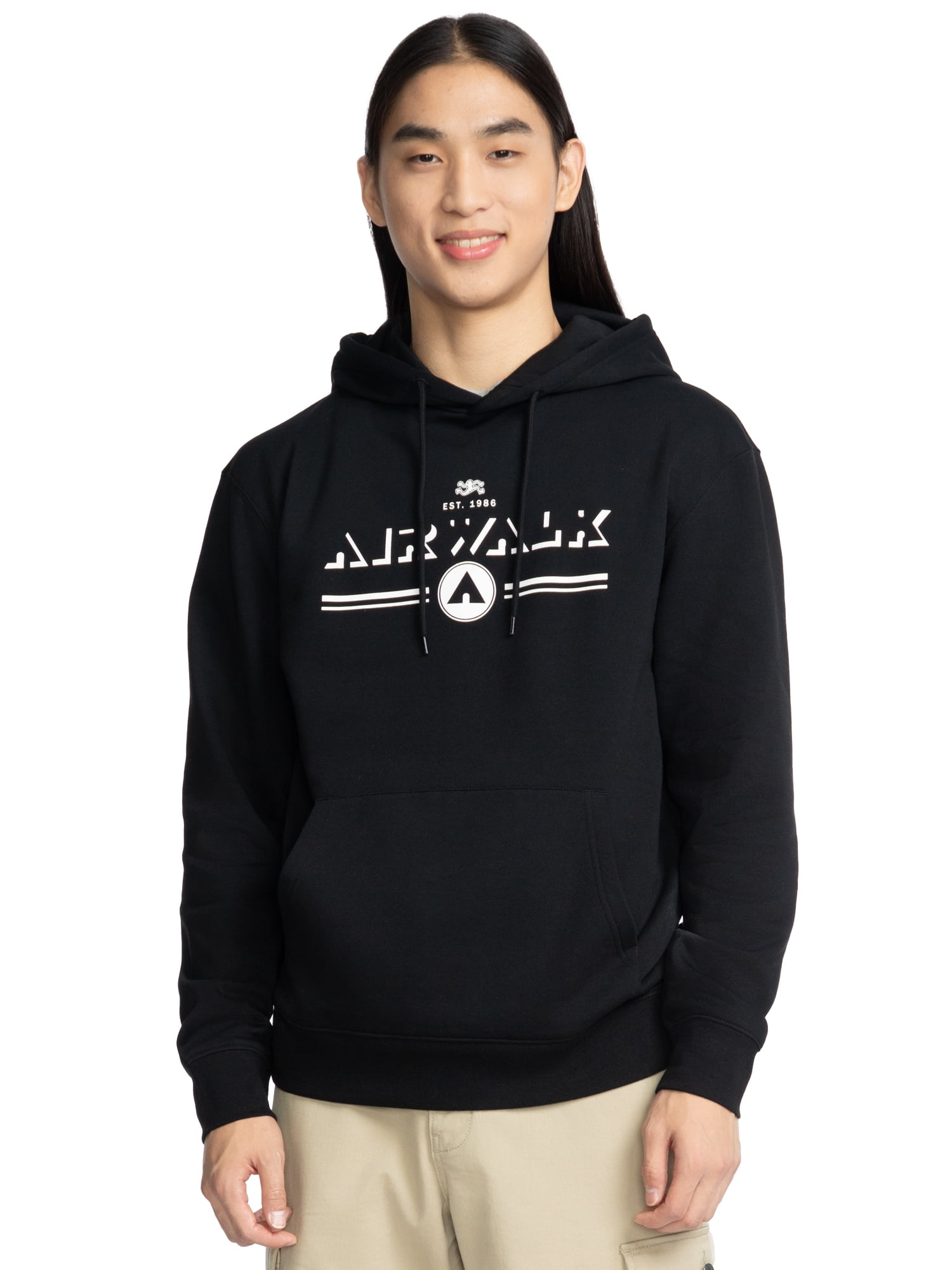 Airwalk Men's & Big Men's Long Sleeve Hooded Pullover Hoodie, Sizes XS-3XL