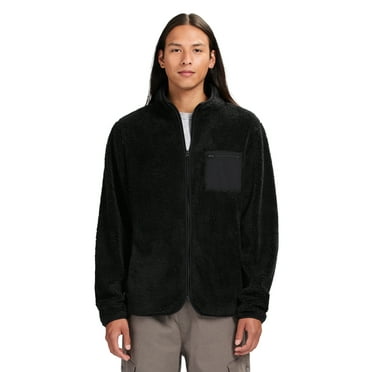 Airwalk Men's & Big Men's Sherpa Zip-Up Sweatshirt, Sizes XS-3XL
